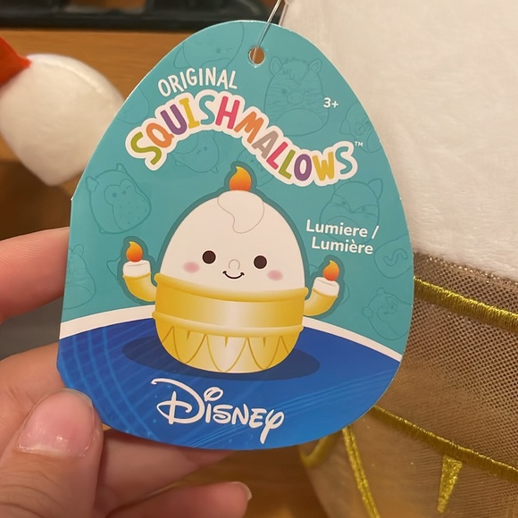 Lumiere Squishmallow from Beauty and the Beast 11” - Picture 3 of 4